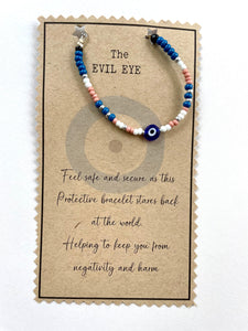 Handgemaakte armband | EVIL EYE kralen