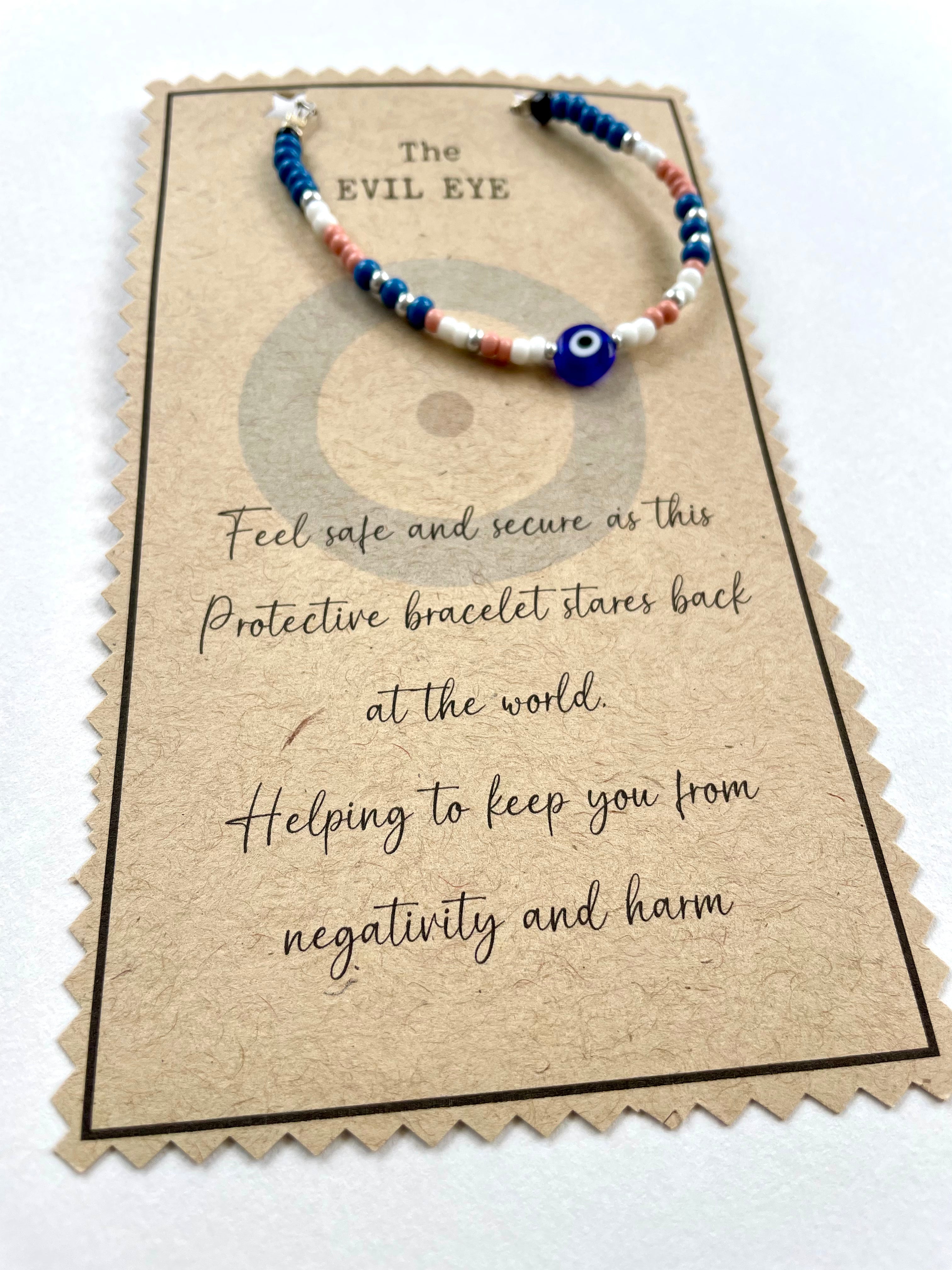 Handgemaakte armband | EVIL EYE kralen