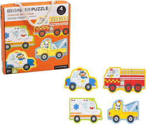 Reddingswagens puzzel 2+