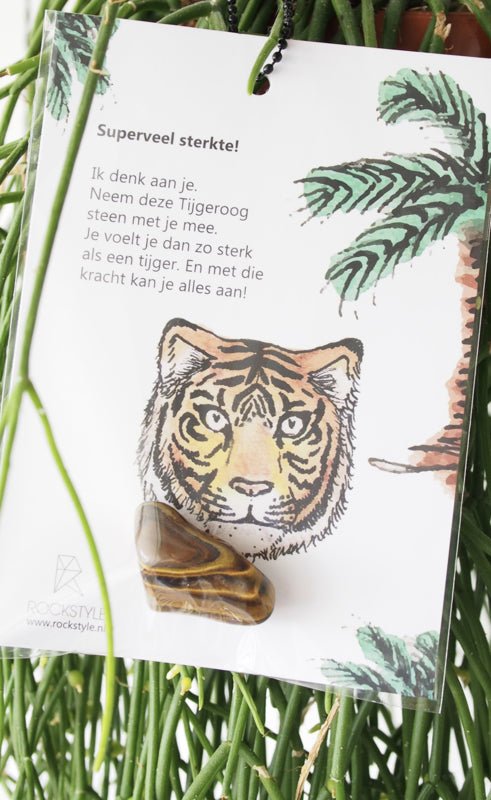IK DENK AAN JE! edelsteenkaart